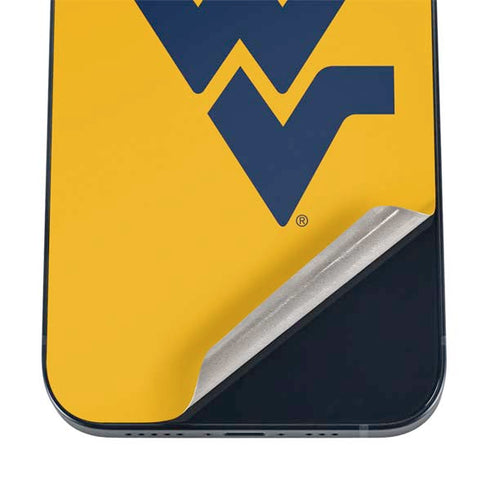 West Virginia University Yellow Background iPhone 16 Skin