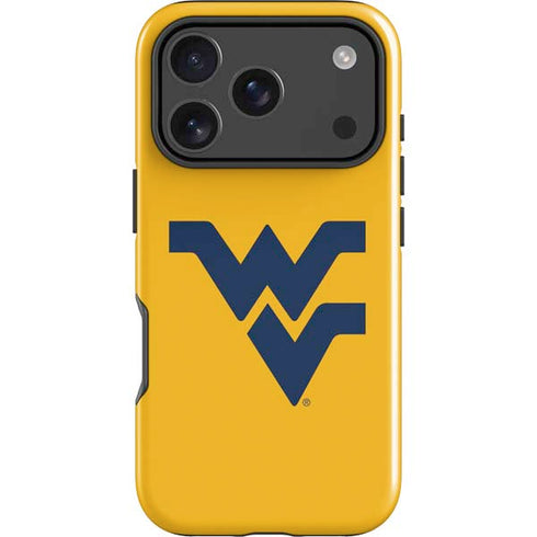 West Virginia University Yellow Background iPhone 18 Pro Max Impact Case