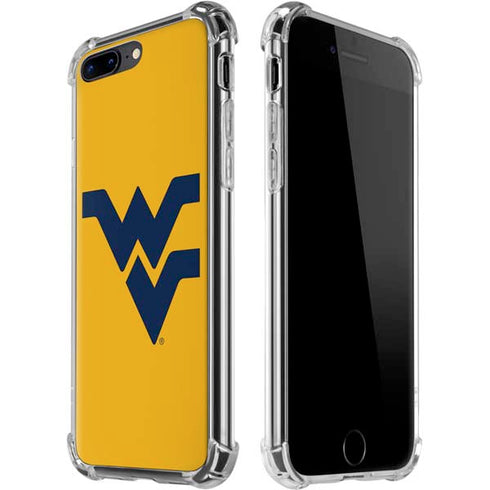 West Virginia University Yellow Background iPhone Cases
