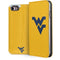 West Virginia University Yellow Background iPhone 7 Folio Case