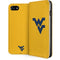 West Virginia University Yellow Background iPhone SE (2nd & 3rd Gen) Folio Case