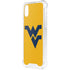 West Virginia University Yellow Background iPhone XS Clear Case