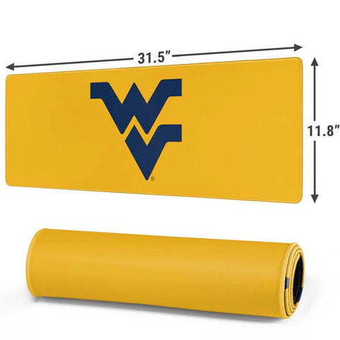 West Virginia University Yellow Background Gaming Mouse Pad