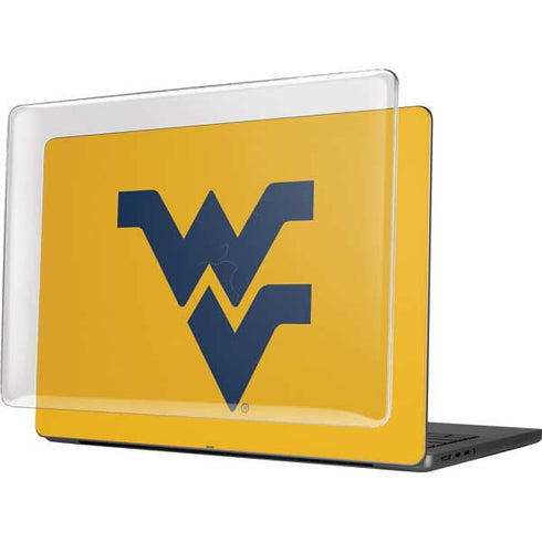 West Virginia University Yellow Background MacBook Pro 14in (2021-24) Case plus Skin