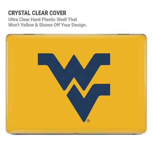 West Virginia University Yellow Background MacBook Cases