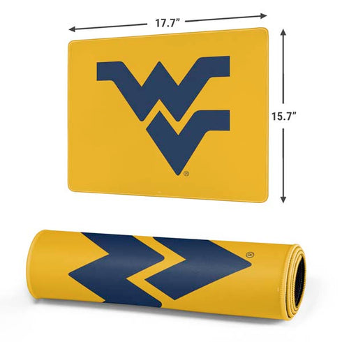West Virginia University Yellow Background Gaming Mouse Pad