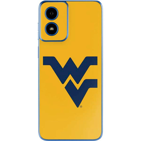 West Virginia University Yellow Background Moto G Play 4G (2024) Skin