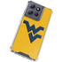 West Virginia University Yellow Background Moto G Play 5G (2025) Clear Case