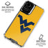 West Virginia University Yellow Background Moto G Power 5G (2024) Clear Case