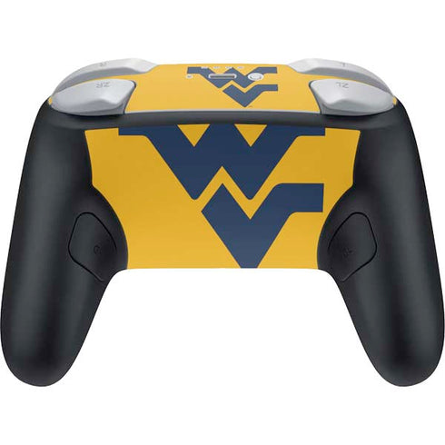 West Virginia University Yellow Background Nintendo Switch 2 (2025) Pro Controller Skin