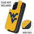 West Virginia University Yellow Background Otterbox Defender iPhone Skin
