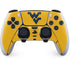 West Virginia University Yellow Background PS5 DualSense Edge Pro Controller Skin