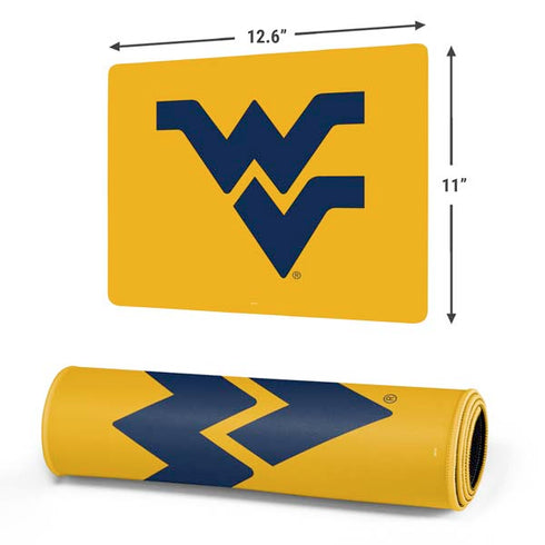 West Virginia University Yellow Background Gaming Mouse Pad