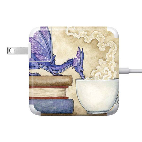 Whats in Here Coffee Dragon by Amy Brown 85W Power Adapter (15 and 17 inch MacBook Pro Charger) Skin