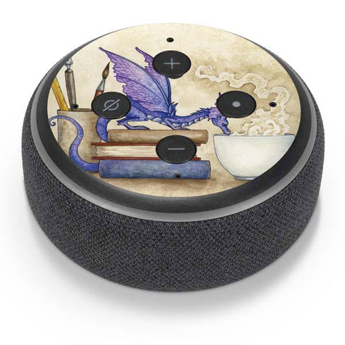 Amy Brown Whats in Here Coffee Dragon Amazon Echo Dot Skin