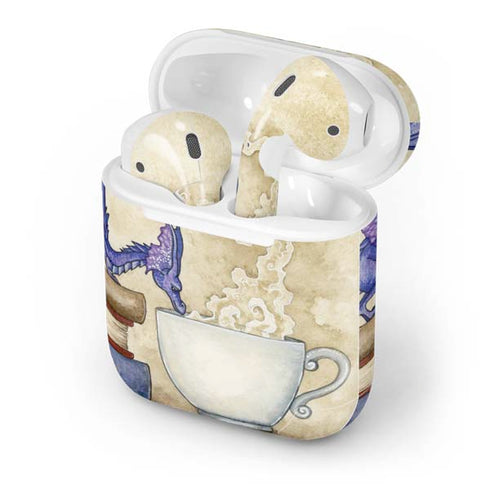 Whats in Here Coffee Dragon by Amy Brown Apple AirPods Skin