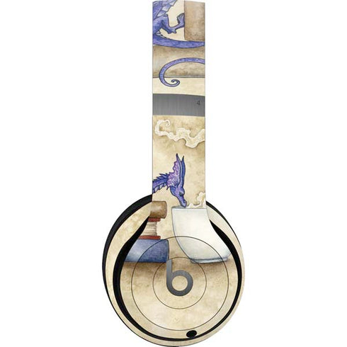 Whats in Here Coffee Dragon by Amy Brown Beats Solo 4 Wireless Headphones Skin