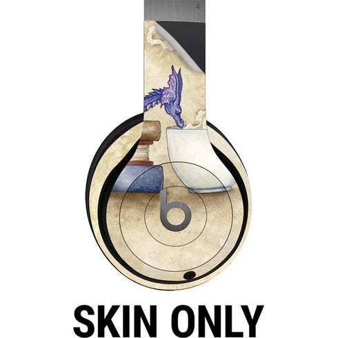 Whats in Here Coffee Dragon by Amy Brown Beats Solo 4 Wireless Headphones Skin