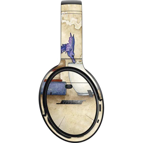 Whats in Here Coffee Dragon by Amy Brown Bose QuietComfort 35 II Headphones Skin
