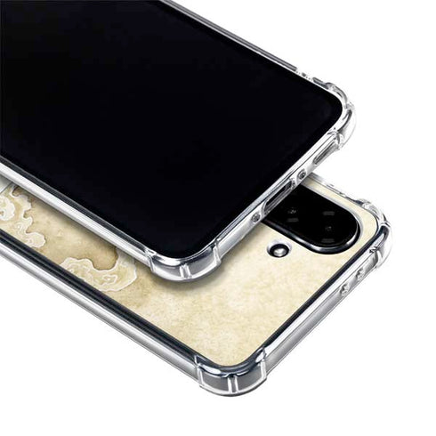 Whats in Here Coffee Dragon by Amy Brown Galaxy A36 5G Clear Case