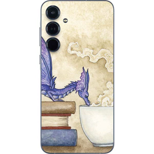 Whats in Here Coffee Dragon by Amy Brown Galaxy A36 5G Skin