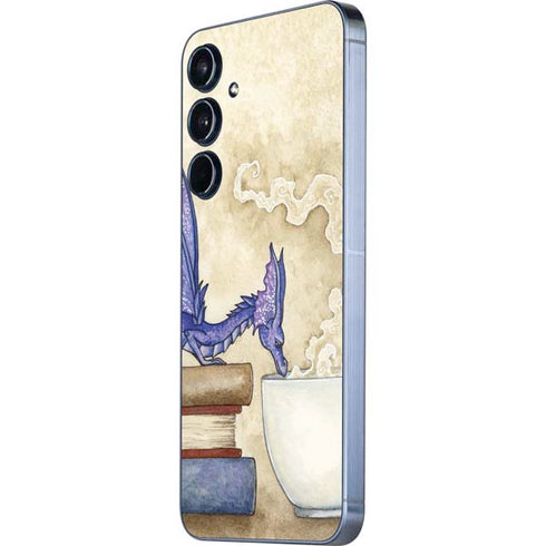 Whats in Here Coffee Dragon by Amy Brown Galaxy A55 5G Skin