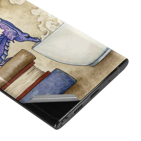 Whats in Here Coffee Dragon by Amy Brown Galaxy Note 10 Plus Skin