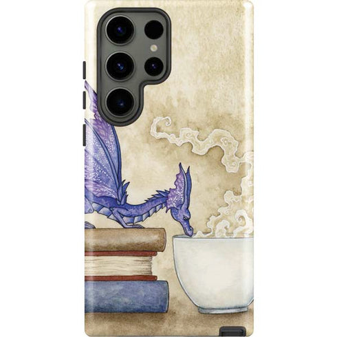 Whats in Here Coffee Dragon by Amy Brown Galaxy S23 Ultra Pro Case