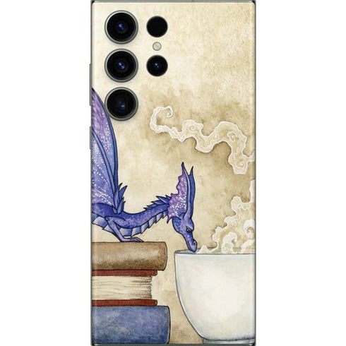 Whats in Here Coffee Dragon by Amy Brown Galaxy Skins
