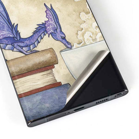 Whats in Here Coffee Dragon by Amy Brown Galaxy Skins