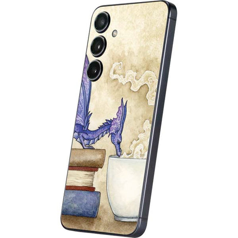 Whats in Here Coffee Dragon by Amy Brown Galaxy S24 Plus Skin