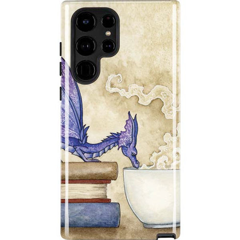 Whats in Here Coffee Dragon by Amy Brown Galaxy Cases