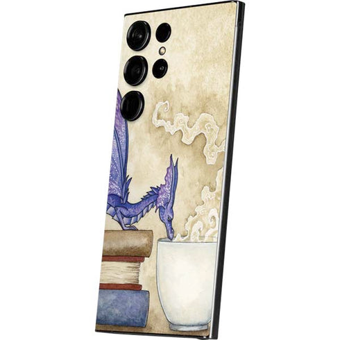 Whats in Here Coffee Dragon by Amy Brown Galaxy S25 Ultra Skin