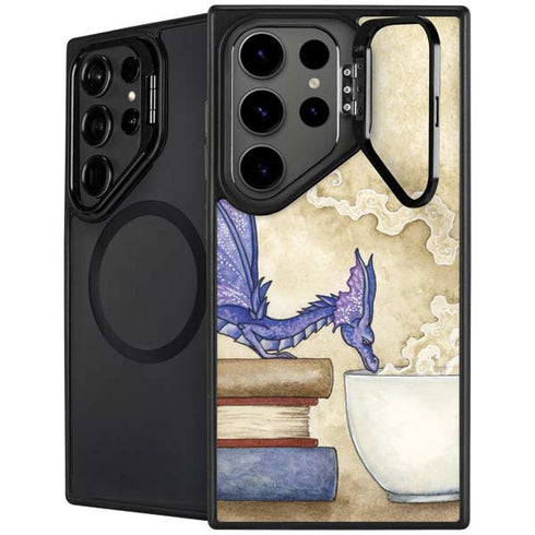 Whats in Here Coffee Dragon by Amy Brown Galaxy S26 Ultra Kickstand Case