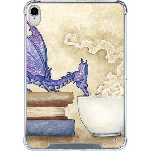 Whats in Here Coffee Dragon by Amy Brown iPad 11th Gen (2025) Clear Case