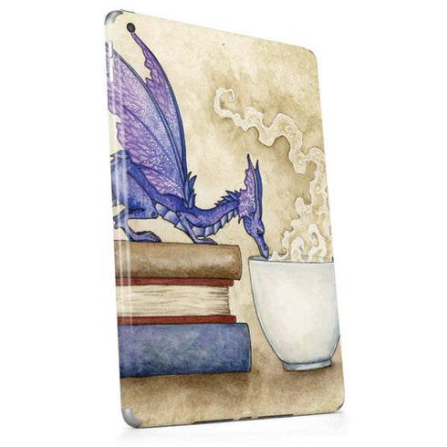 Whats in Here Coffee Dragon by Amy Brown Apple iPad Skin