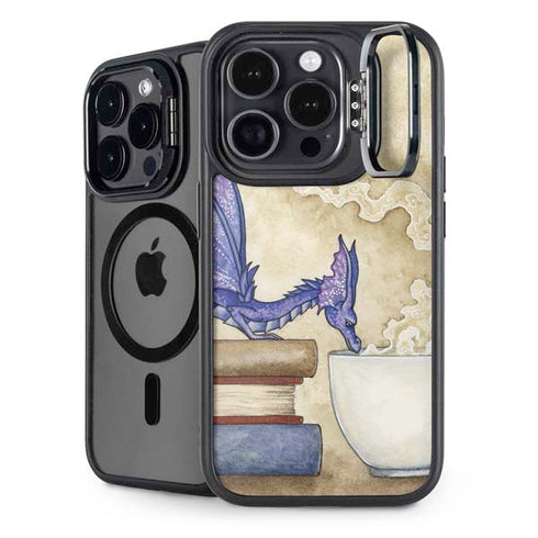 Whats in Here Coffee Dragon by Amy Brown iPhone Cases