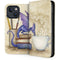 Whats in Here Coffee Dragon by Amy Brown iPhone 15 Folio Case