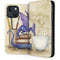 Whats in Here Coffee Dragon by Amy Brown iPhone 15 Plus Folio Case