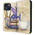 Whats in Here Coffee Dragon by Amy Brown iPhone 15 Plus Folio Case
