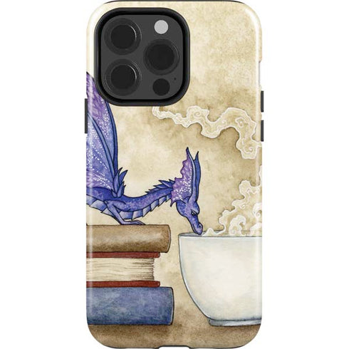 Whats in Here Coffee Dragon by Amy Brown iPhone 15 Pro Impact Case