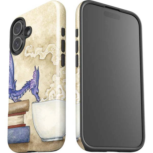 Whats in Here Coffee Dragon by Amy Brown iPhone 16 Impact Case