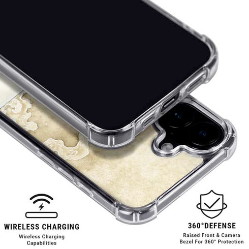 Whats in Here Coffee Dragon by Amy Brown iPhone 16 Plus Clear Case