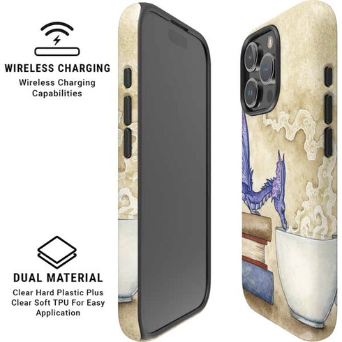 Whats in Here Coffee Dragon by Amy Brown iPhone 16 Pro Max Magsafe Impact Case