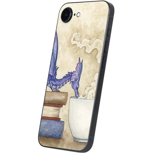 Whats in Here Coffee Dragon by Amy Brown iPhone 16e Skin