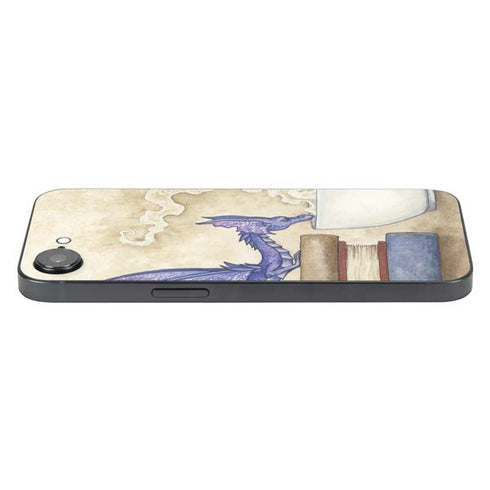 Whats in Here Coffee Dragon by Amy Brown iPhone 16e Skin