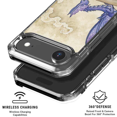 Whats in Here Coffee Dragon by Amy Brown iPhone 17 Air Clear Case