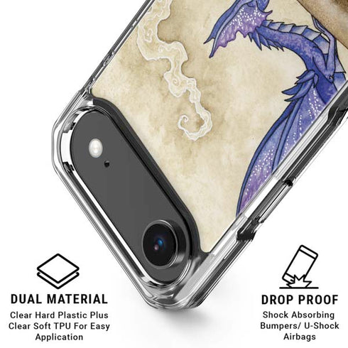 Whats in Here Coffee Dragon by Amy Brown iPhone 17 Air Clear Case