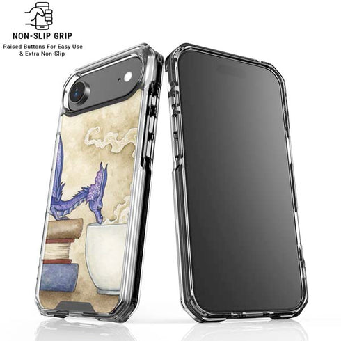 Whats in Here Coffee Dragon by Amy Brown iPhone 17 Air Clear Case