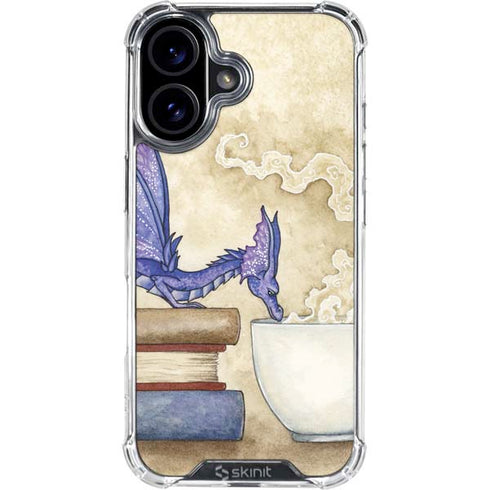 Whats in Here Coffee Dragon by Amy Brown iPhone 17 Clear Case